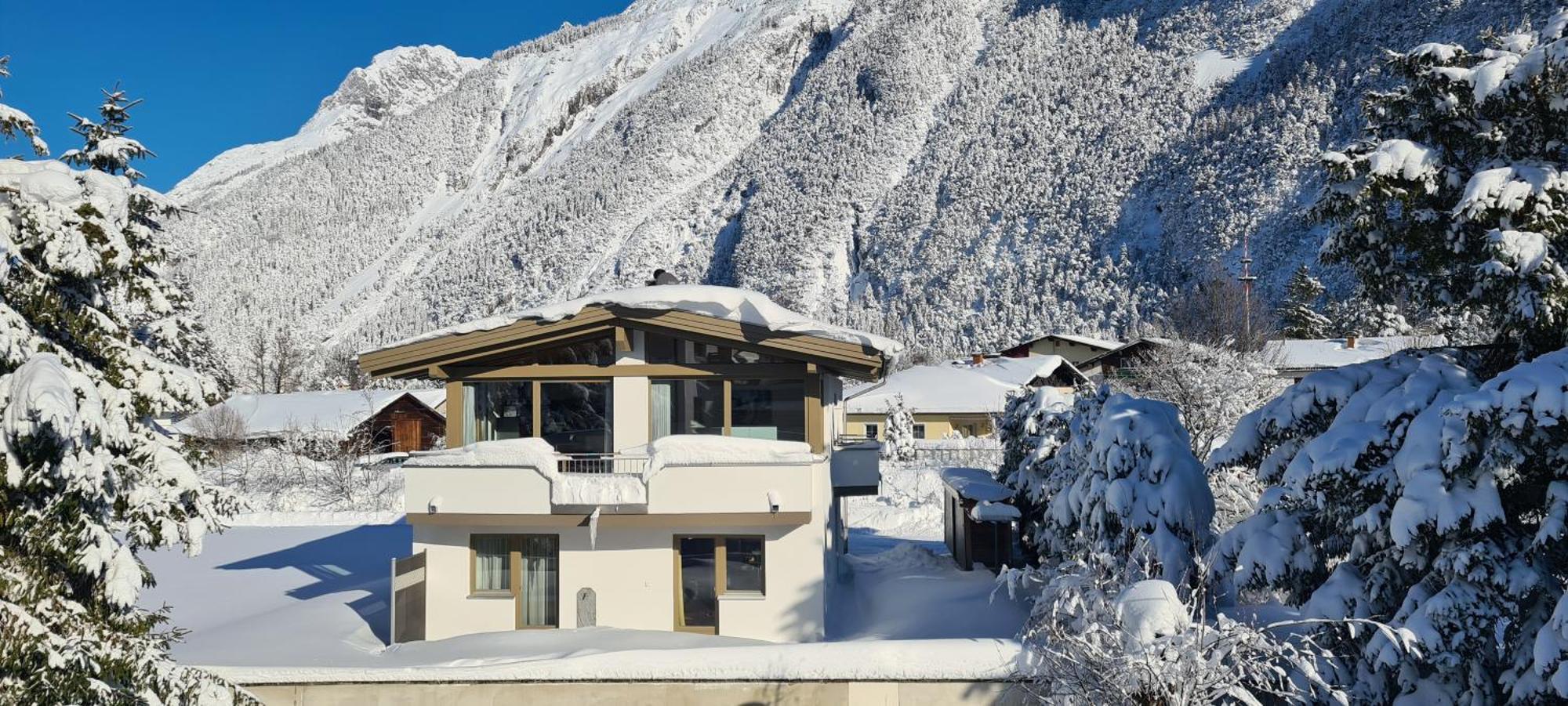 Ferienwohnung Karwendelgold Scharnitz Exterior foto